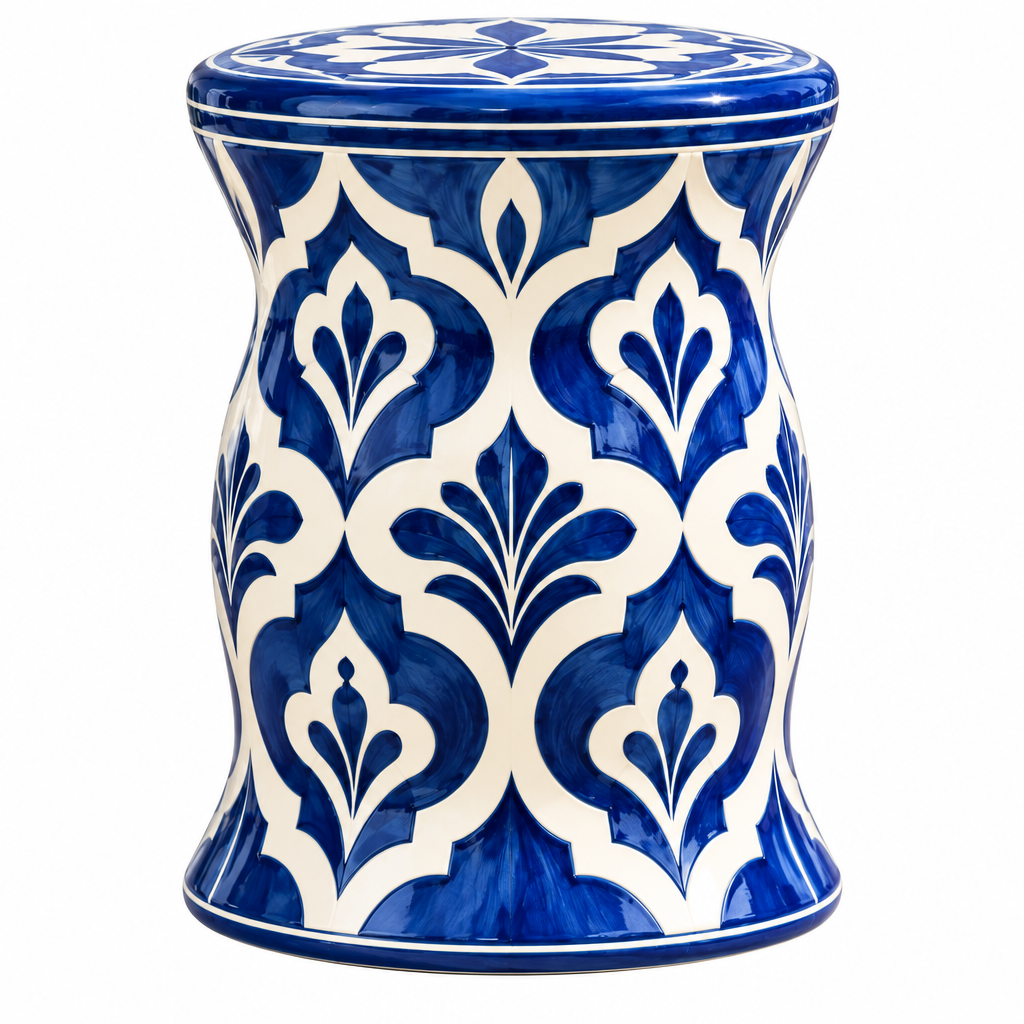 Ceramic Garden Stool Accent Table image 4