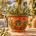 Glazed Terracotta Planter Pot image 1